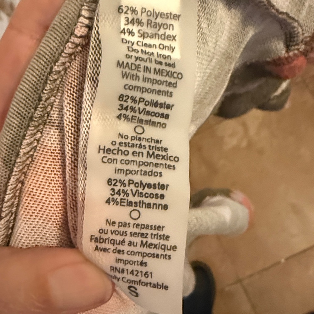 LuLaRoe Floral “Sarah” Duster Super Soft Knit Cardigan - Picture 7 of 7